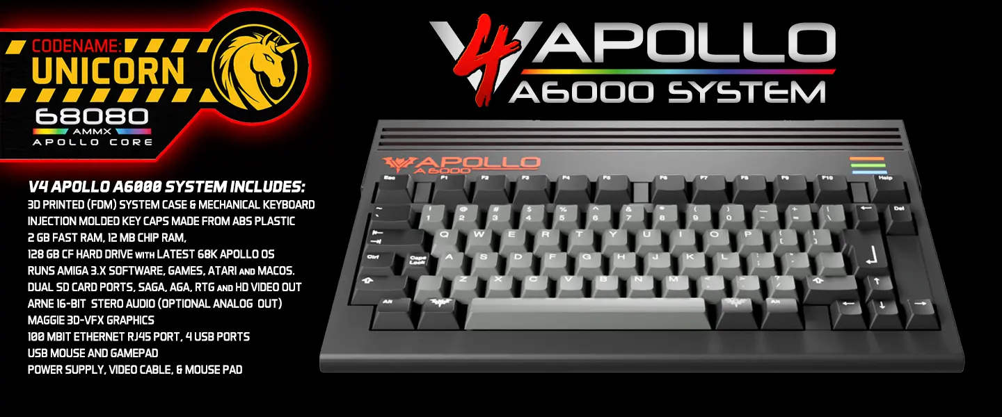 Apollo A6000 complete system